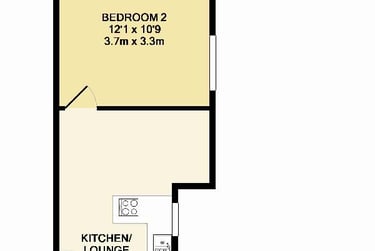 3 bed flat, Bedford Terrace, North hill, Plymouth, PL48EY - Image 2